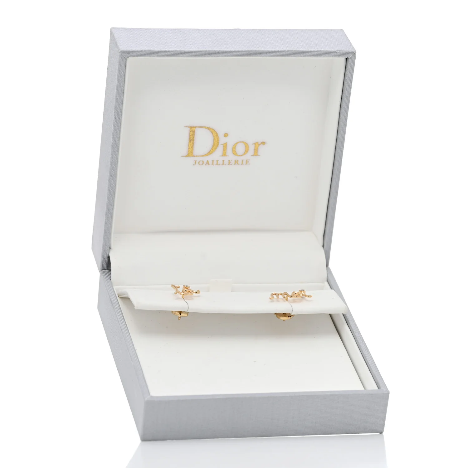 18K Yellow Gold Diamond Toi Moi Earrings - Image 4