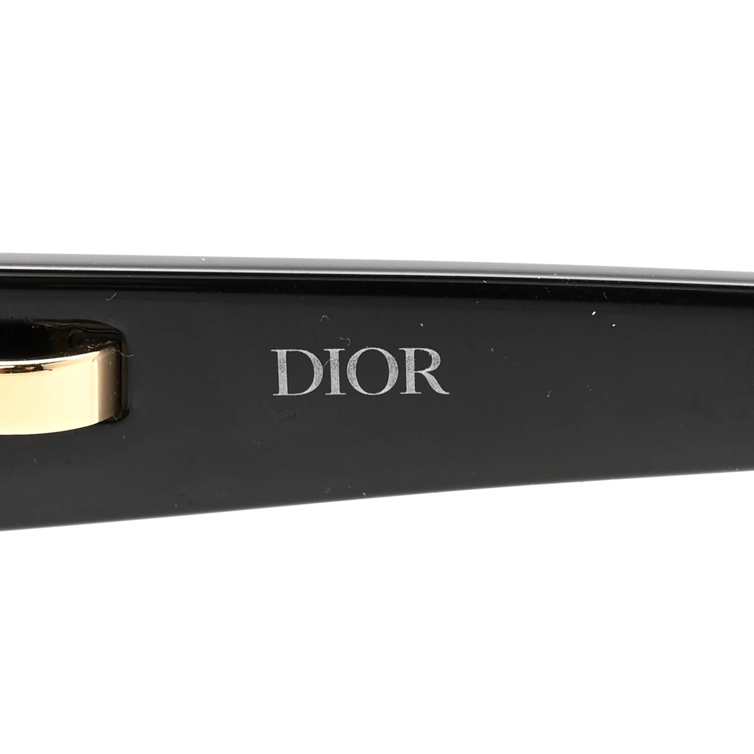 Acetate CDior B6I Cat Eye Sunglasses Black - Image 5