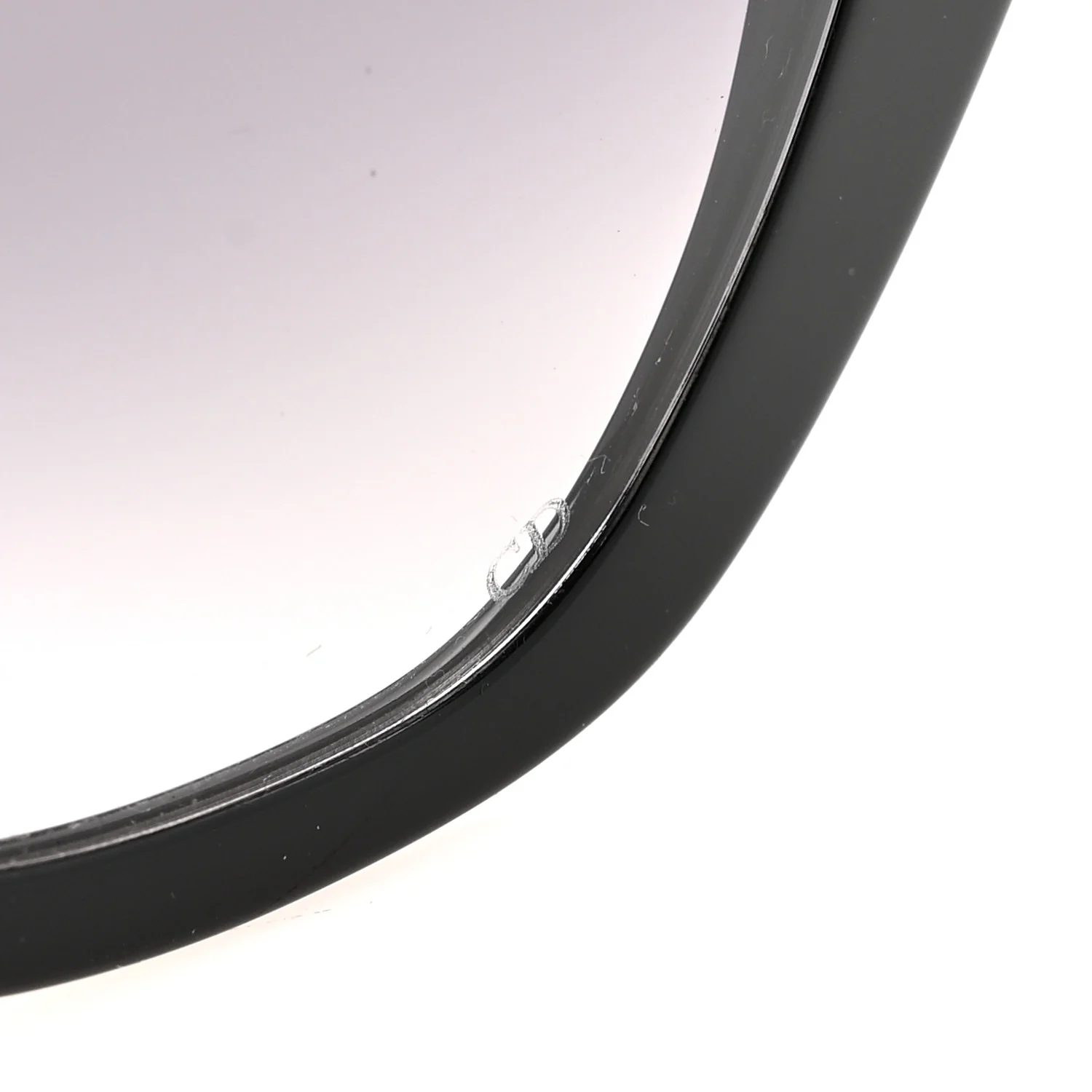 Acetate CDior B6I Cat Eye Sunglasses Black - Image 8