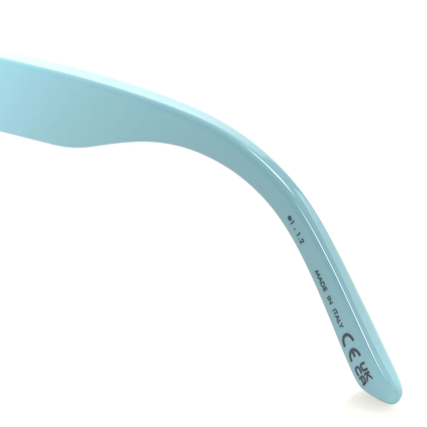 Acetate DiorSignature B1U Butterfly Sunglasses Light Blue - Image 7