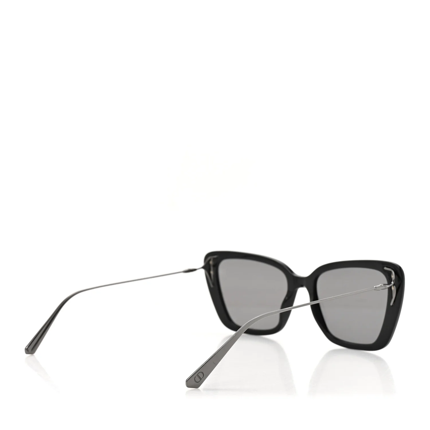 Acetate MissDior B5I Cat Eye Sunglasses Black - Image 7