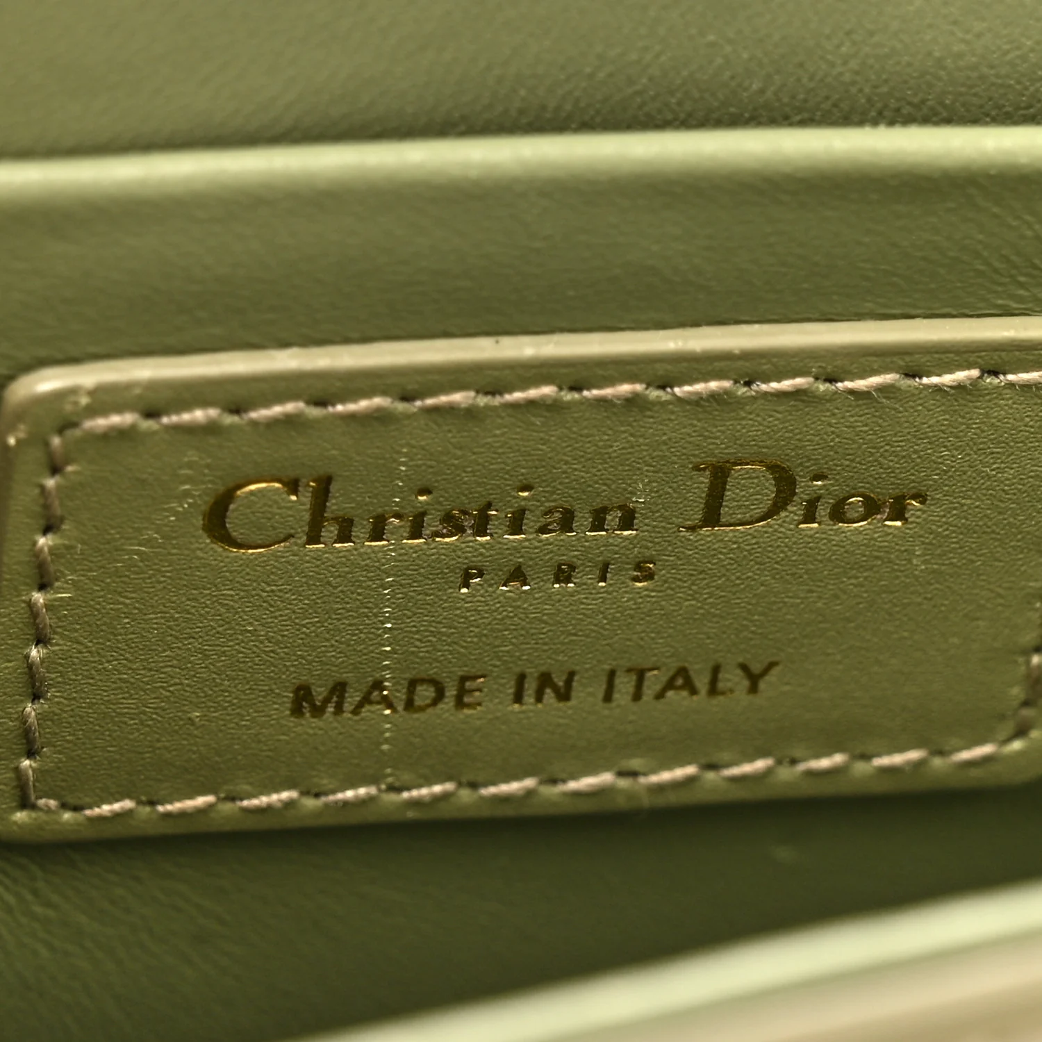 Box Calfskin 30 Montaigne Box Bag Mint Green - Image 6
