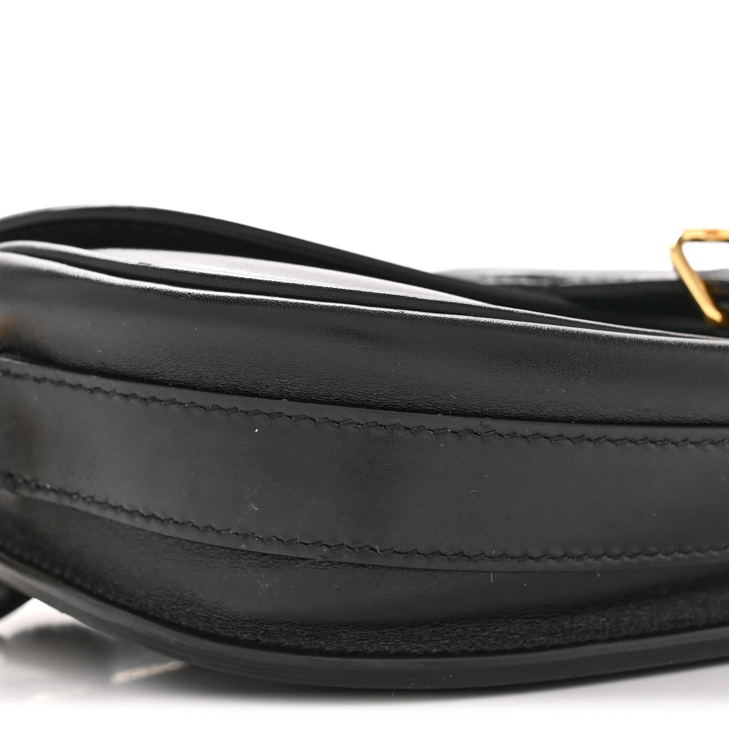Box Calfskin East West Bobby Bag Black - Image 9