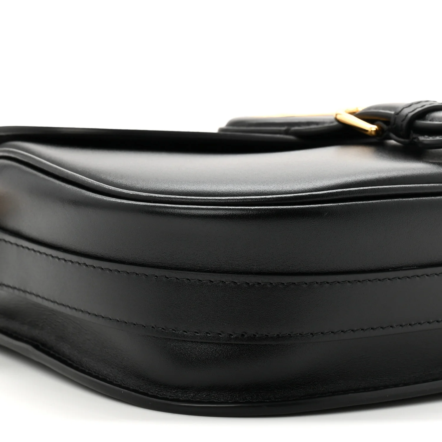 Box Calfskin Medium Bobby Flap Black - Image 15
