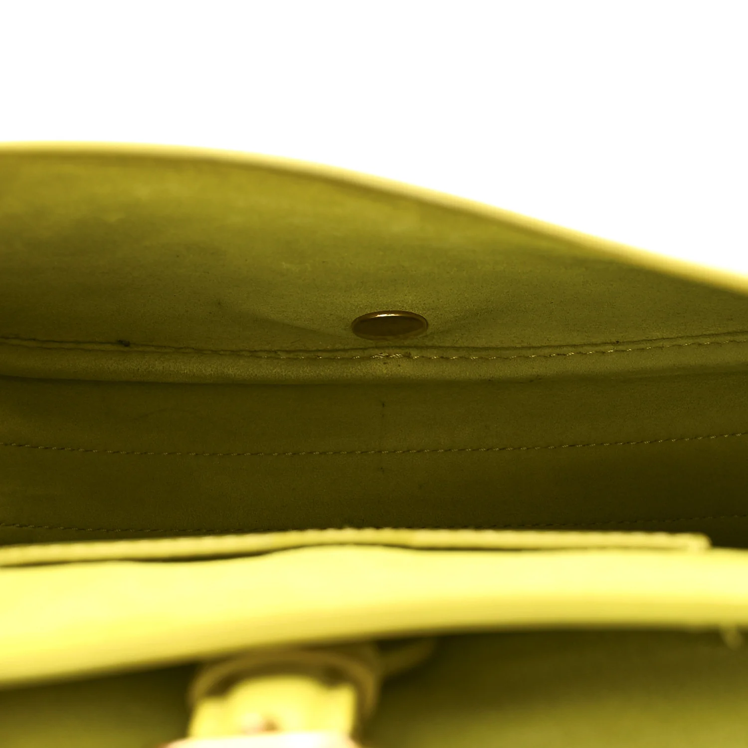 Box Calfskin Medium Bobby Flap Lime - Image 6