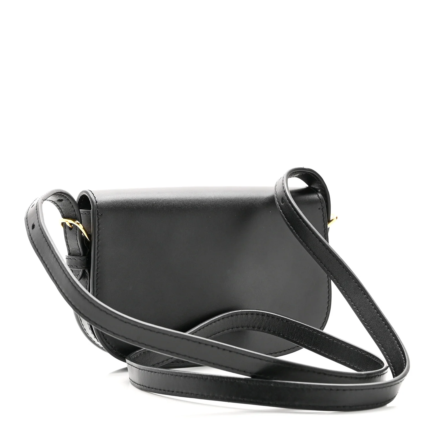 Box Calfskin Mini Bobby Bag Black - Image 3