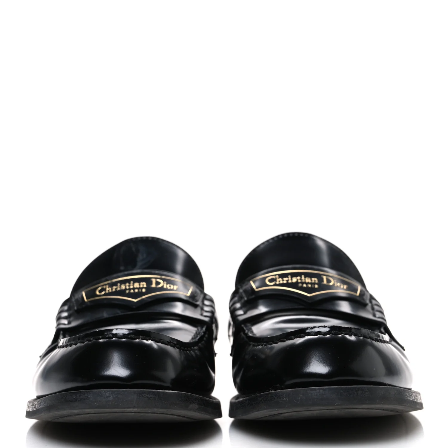 Brushed Calfskin Boy Loafer Mule 36 Black - Image 3