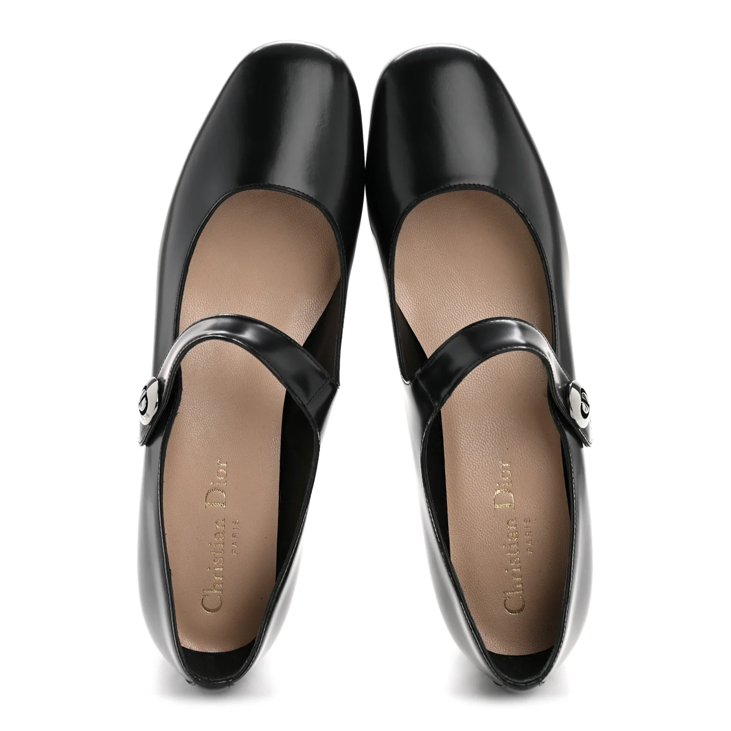 Brushed Calfskin Uniform 30mm Pumps 38 Black - Image 2