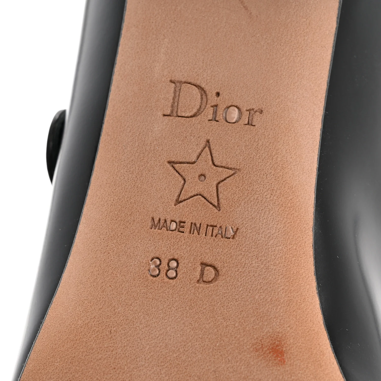 Brushed Calfskin Uniform 30mm Pumps 38 Black - Image 7