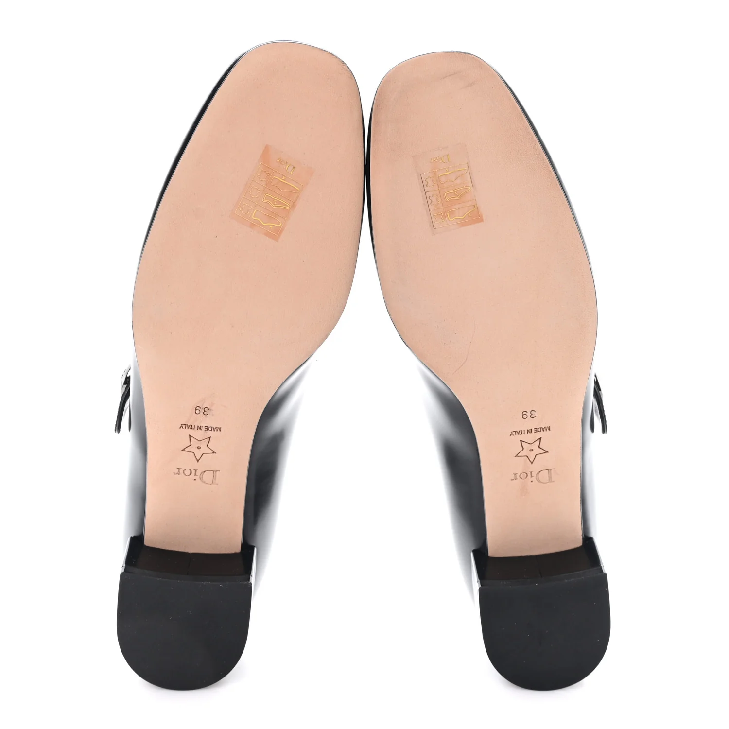 Brushed Calfskin Uniform 30mm Pumps 39 Black - Image 6