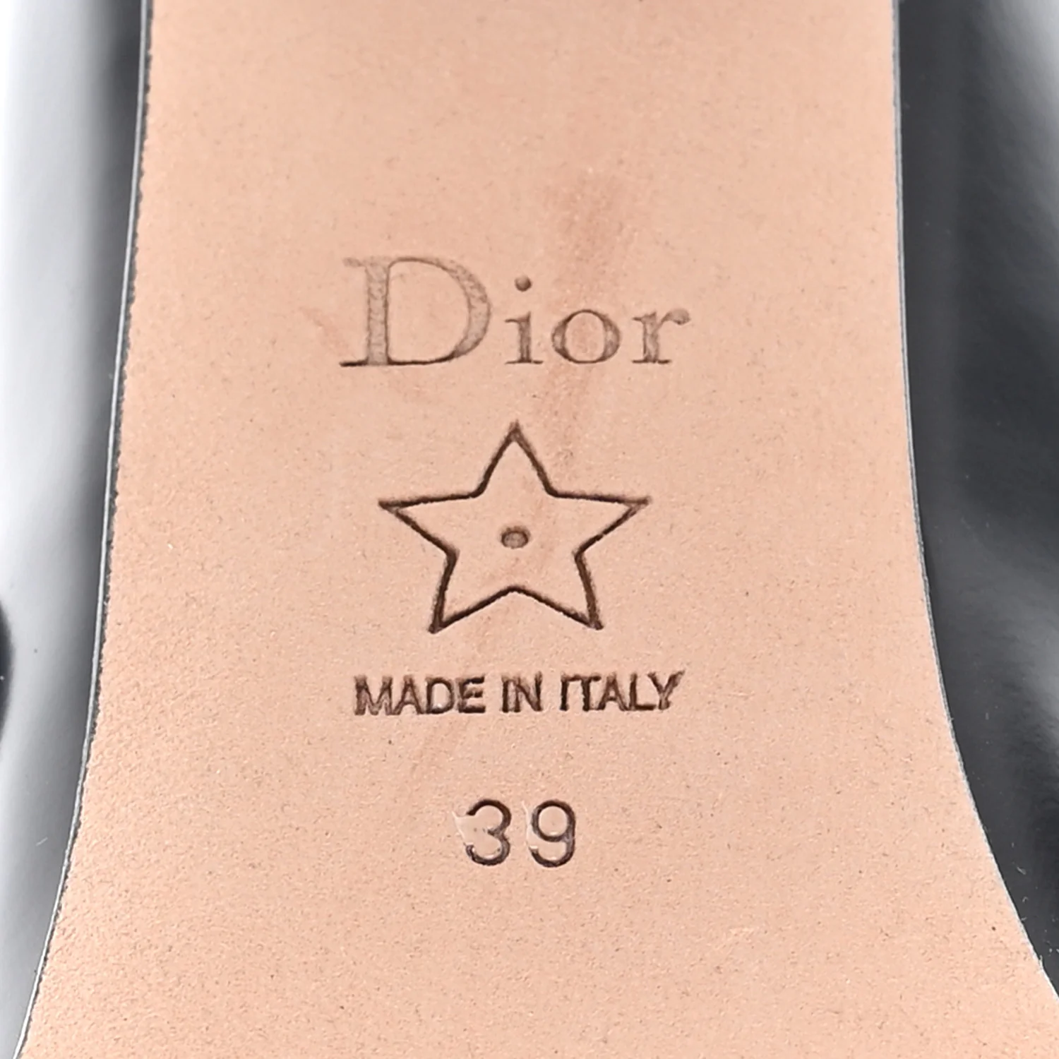 Brushed Calfskin Uniform 30mm Pumps 39 Black - Image 7