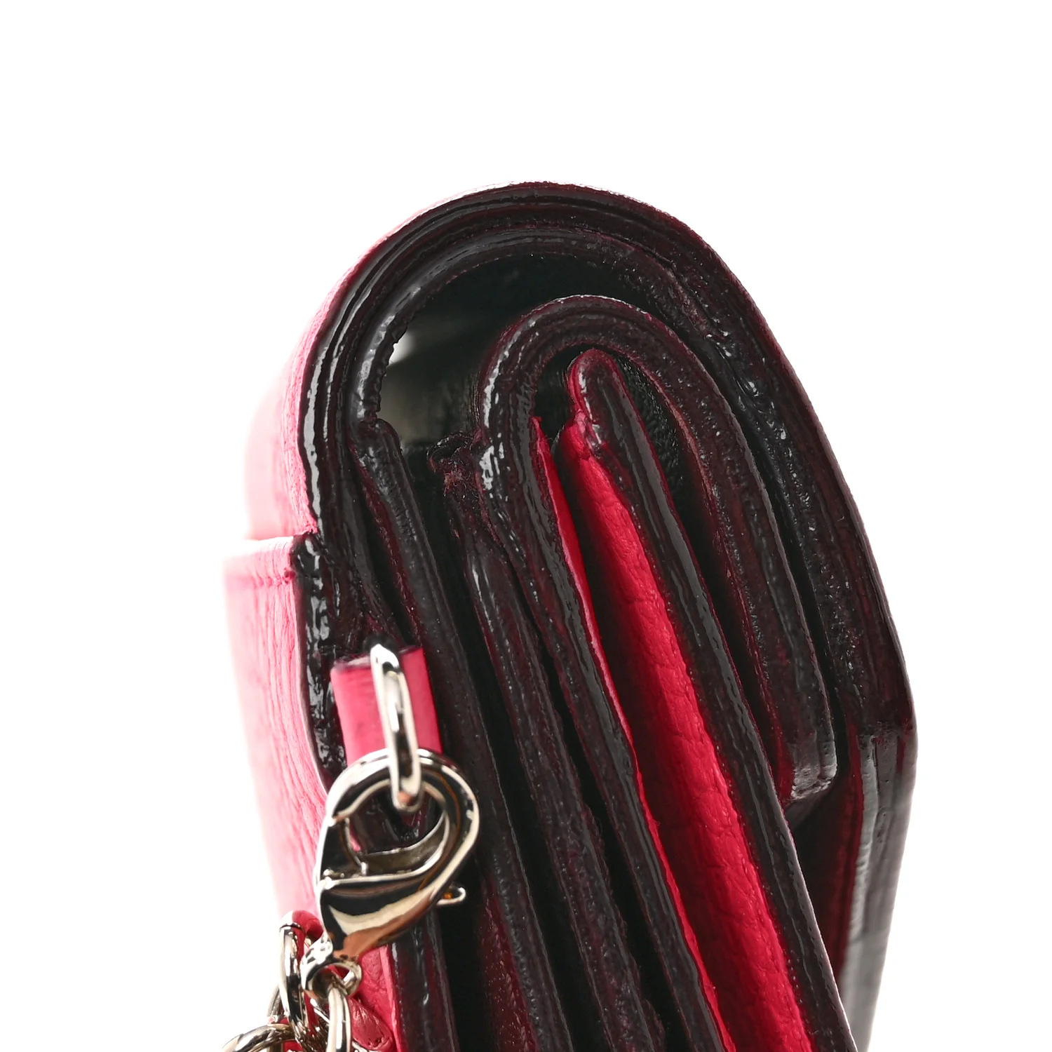 Bullcalf Diorissimo Envelope Wallet Rose Passion - Image 10