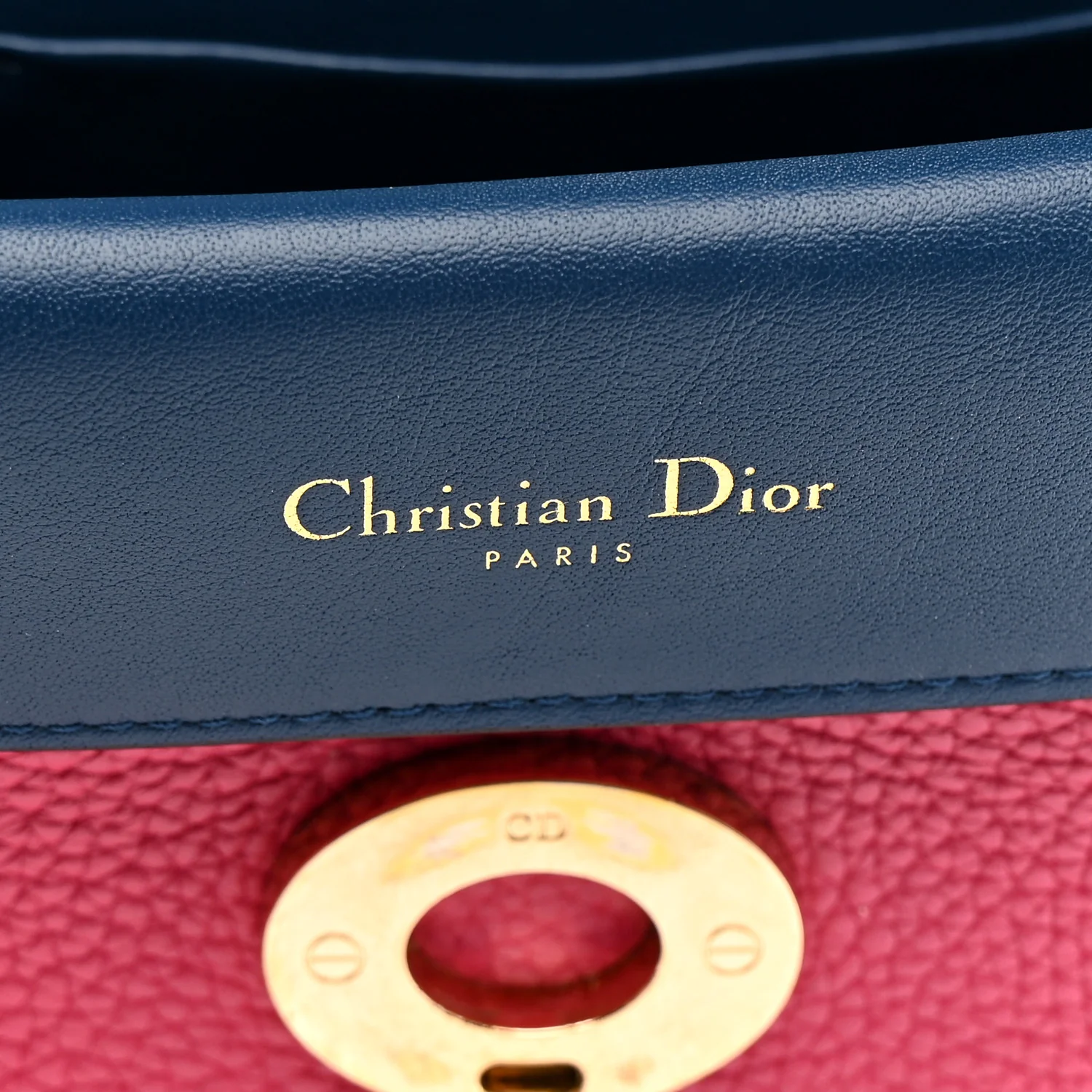 Bullcalf Mini Be Dior Flap Pink Blue - Image 6