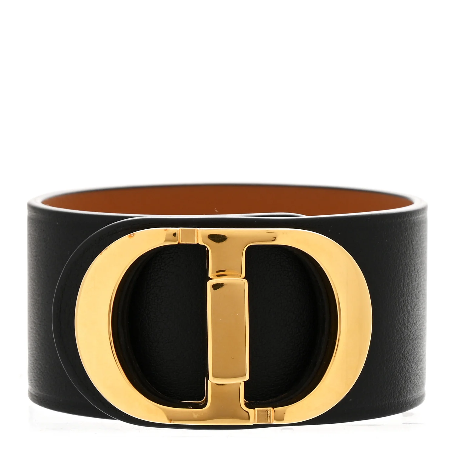 Calfskin 30 Montaigne Bracelet L Black