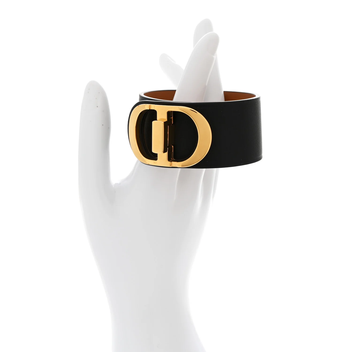 Calfskin 30 Montaigne Bracelet L Black - Image 2