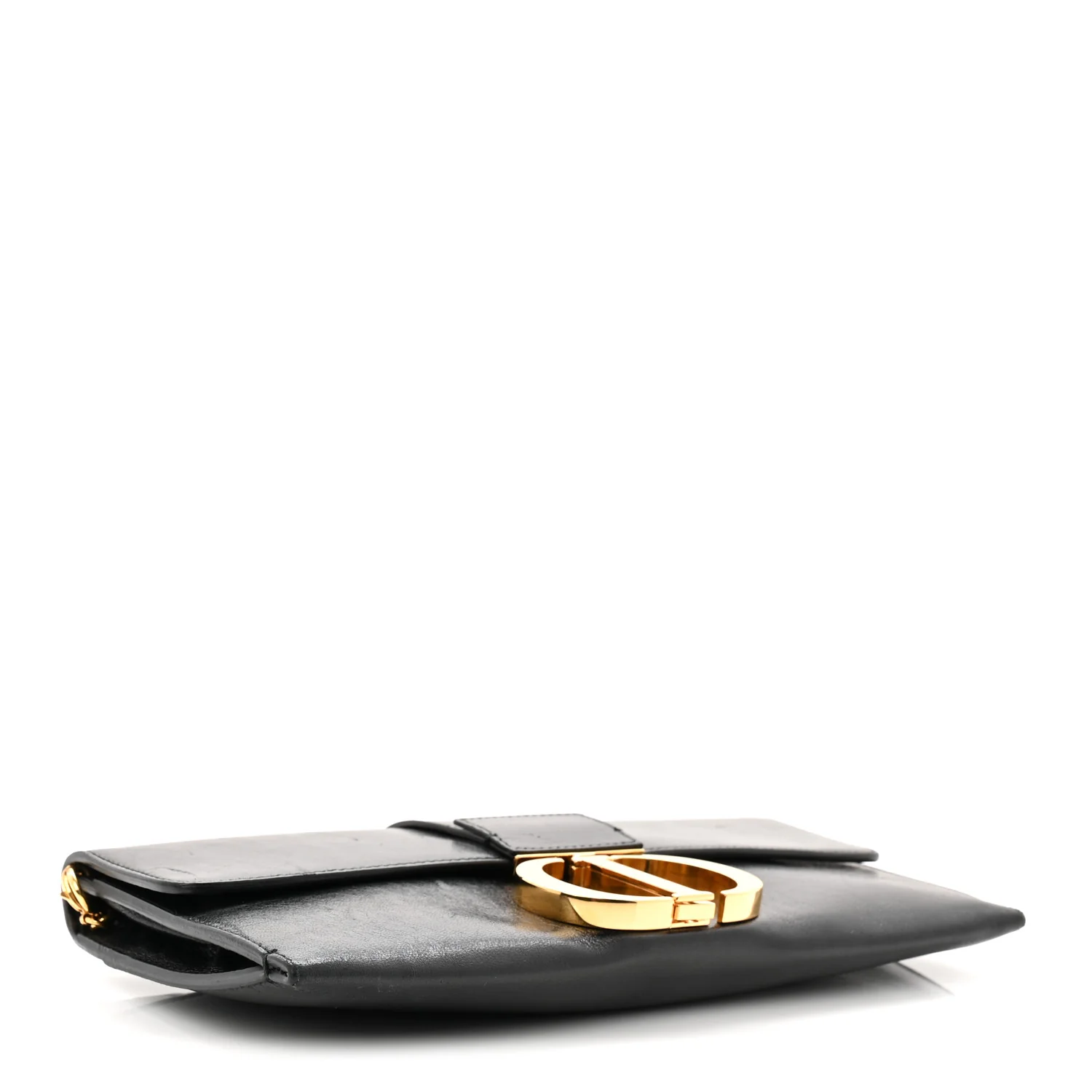 Calfskin 30 Montaigne Chain Pouch Black - Image 4
