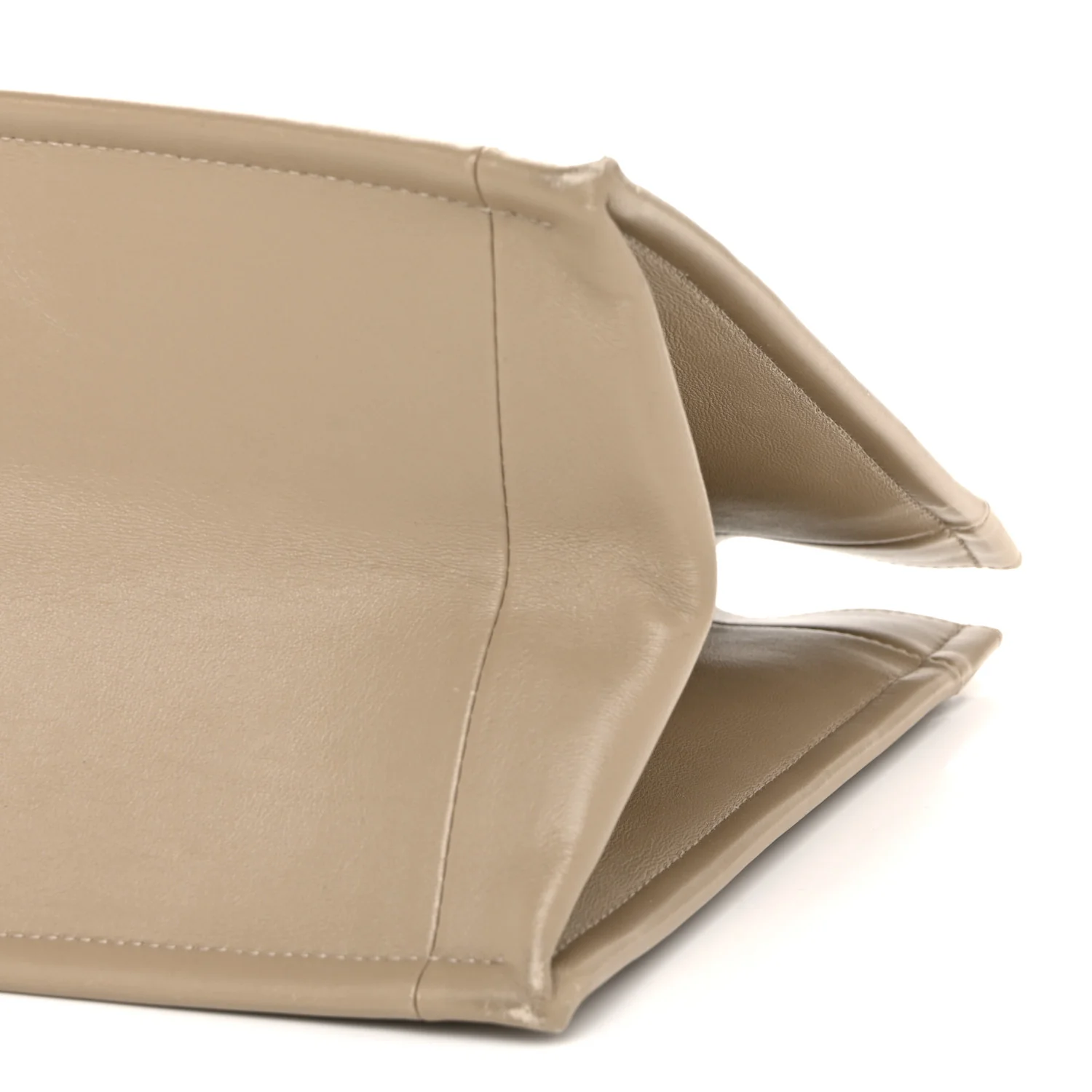 Calfskin Archicannage Medium Essential Tote Beige - Image 10