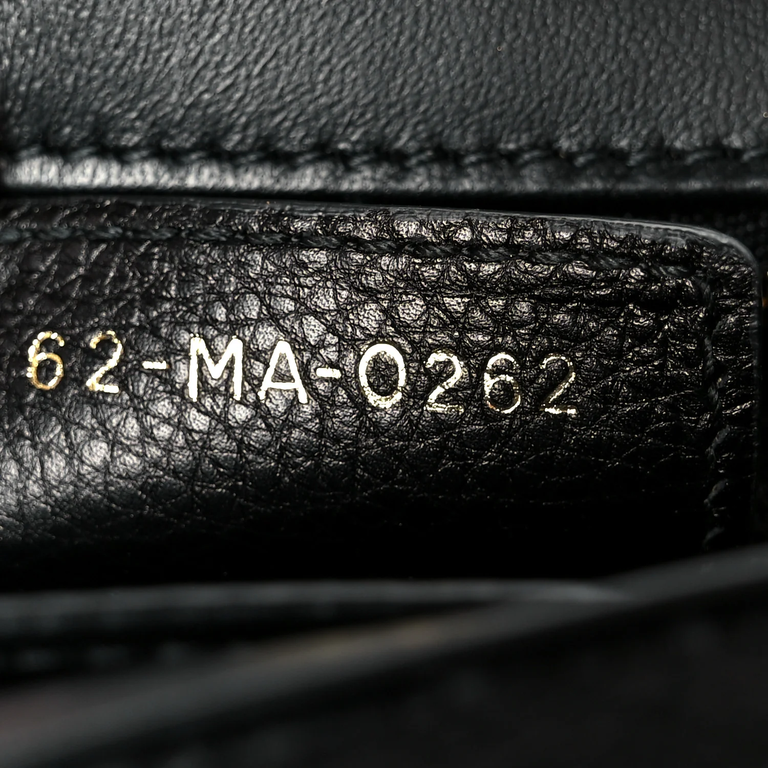 Calfskin Cannage Medium Caro Bag Black - Image 7