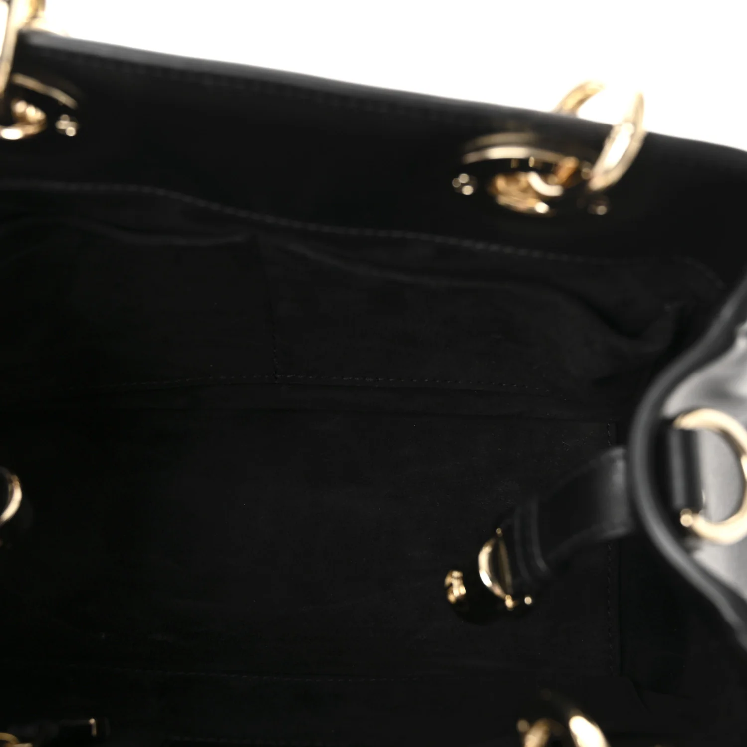 Calfskin Cannage Small The Lady 95.22 Black - Image 5