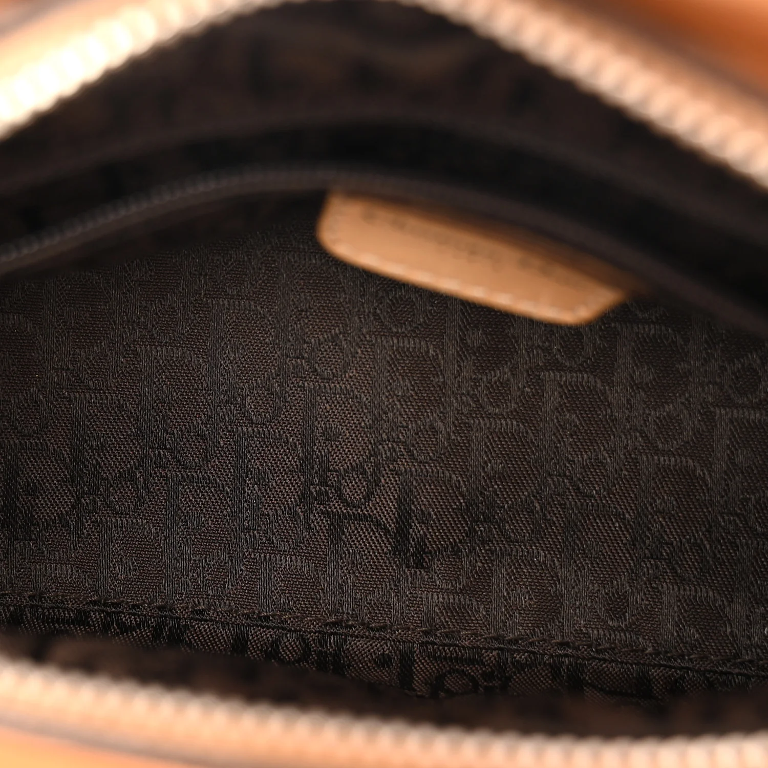 Calfskin Cannage Stitched Small East West Lady Dior Camel - Image 5