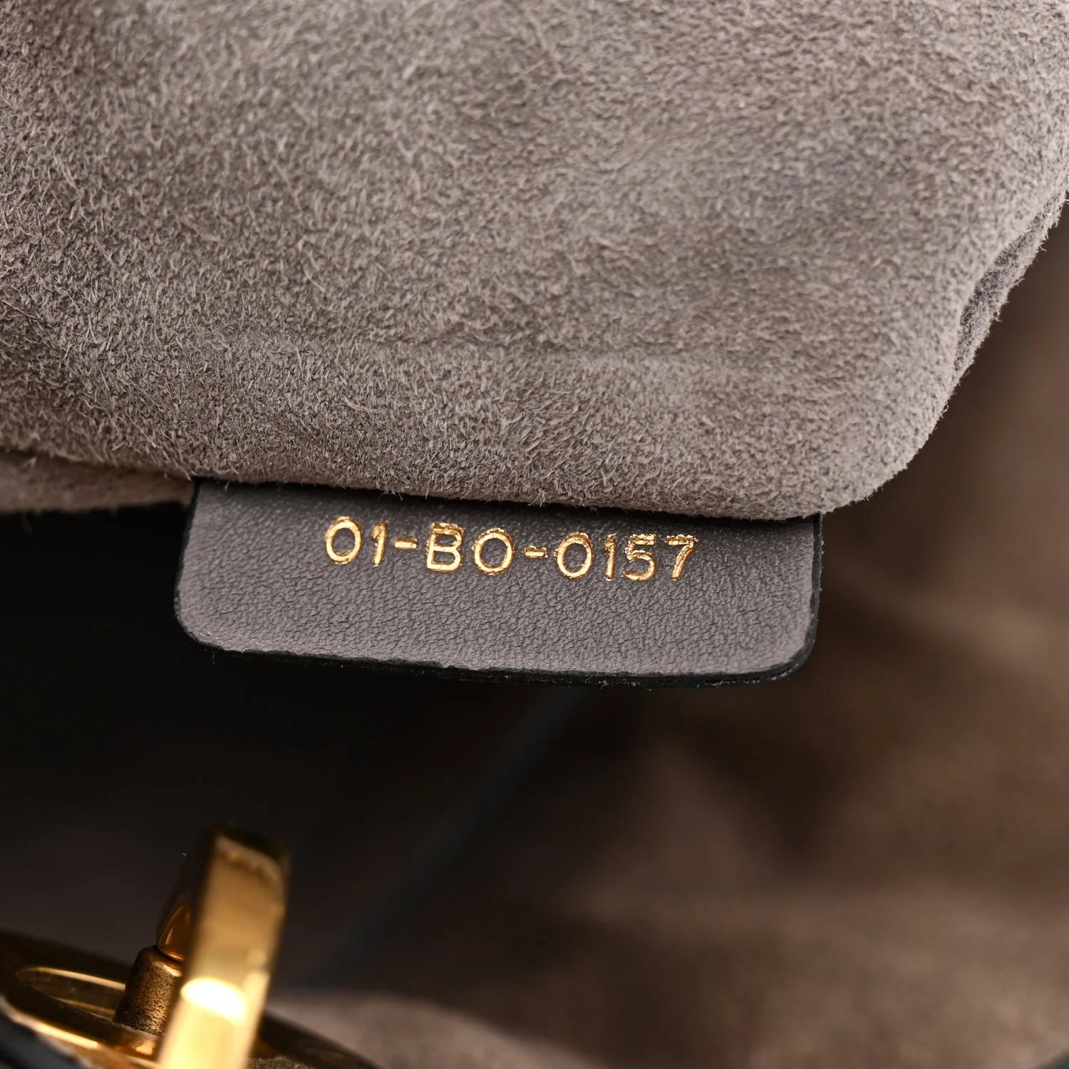 Calfskin Cannage Studded Medium Supple Lady Dior Grey - Image 7