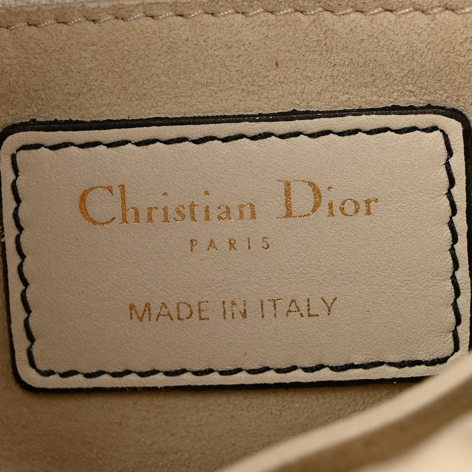 Calfskin Cannage Studded Supple Lady Dior White - Image 6