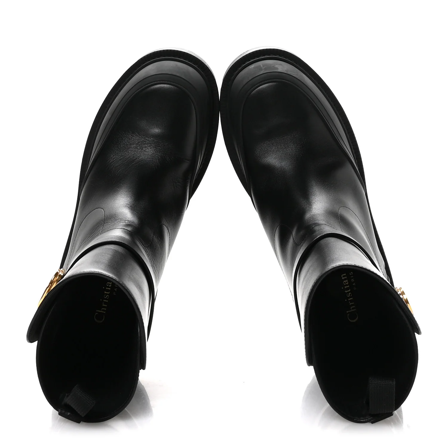 Calfskin Empreinte Ankle Boot 38 Black - Image 2