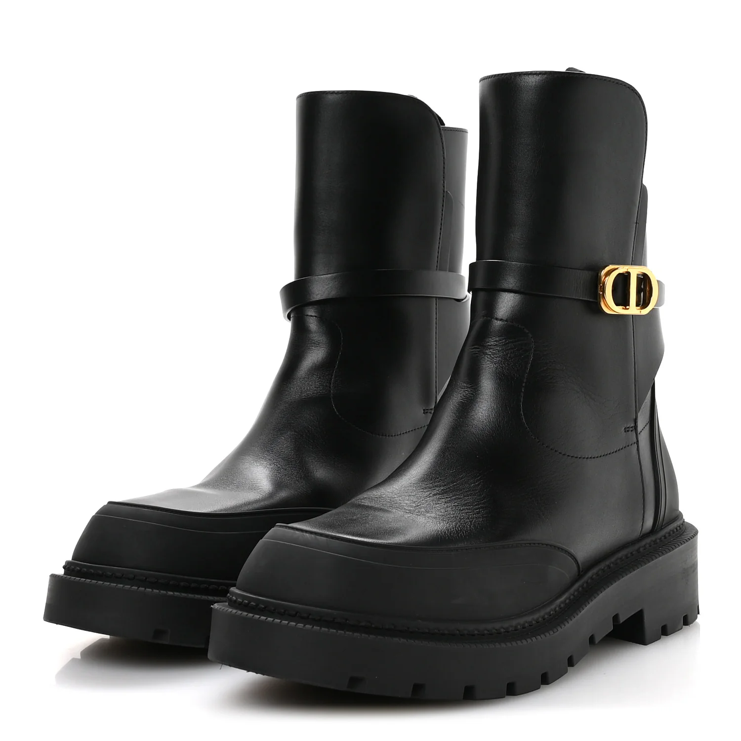 Calfskin Empreinte Ankle Boot 38 Black - Image 4