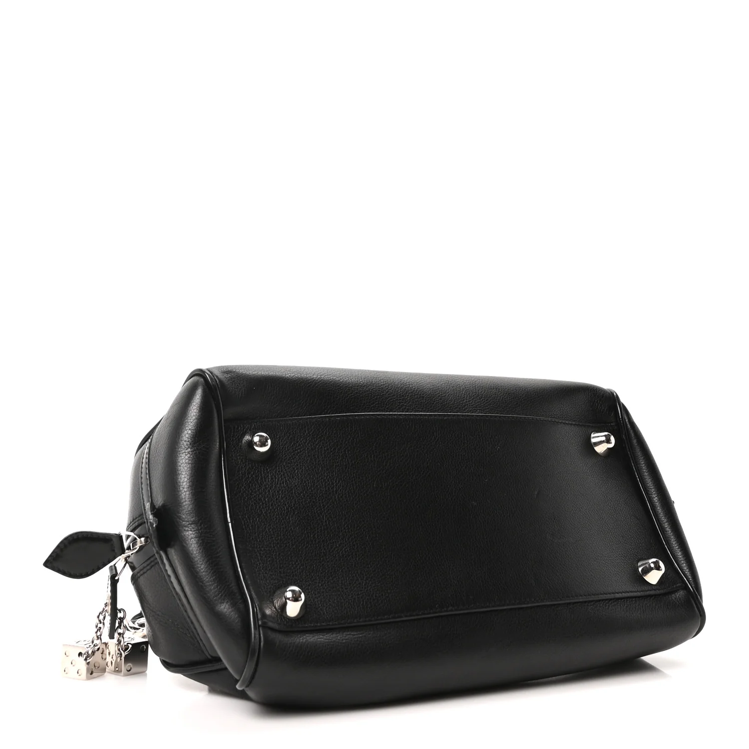 Calfskin Gambler Dice Bowler Black - Image 4