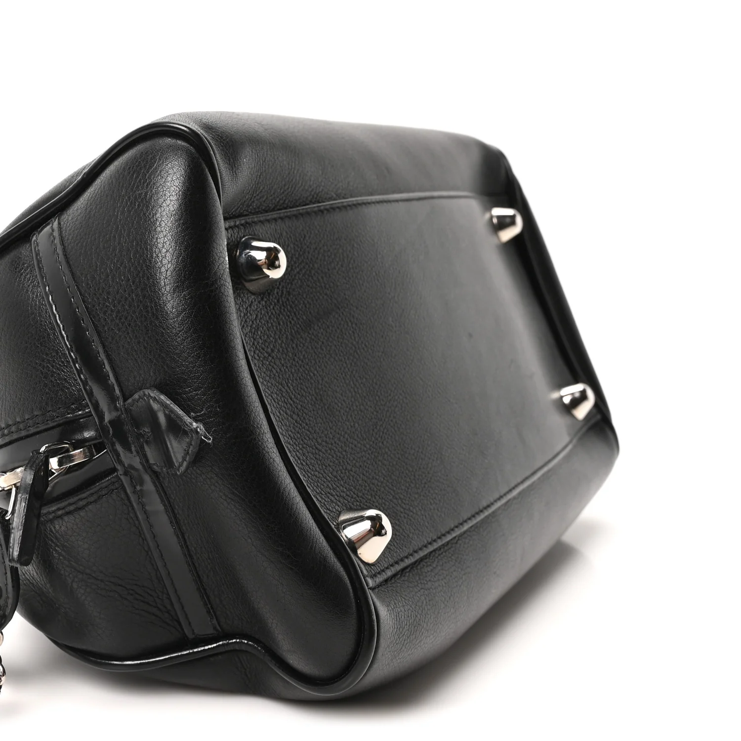 Calfskin Gambler Dice Bowler Black - Image 9