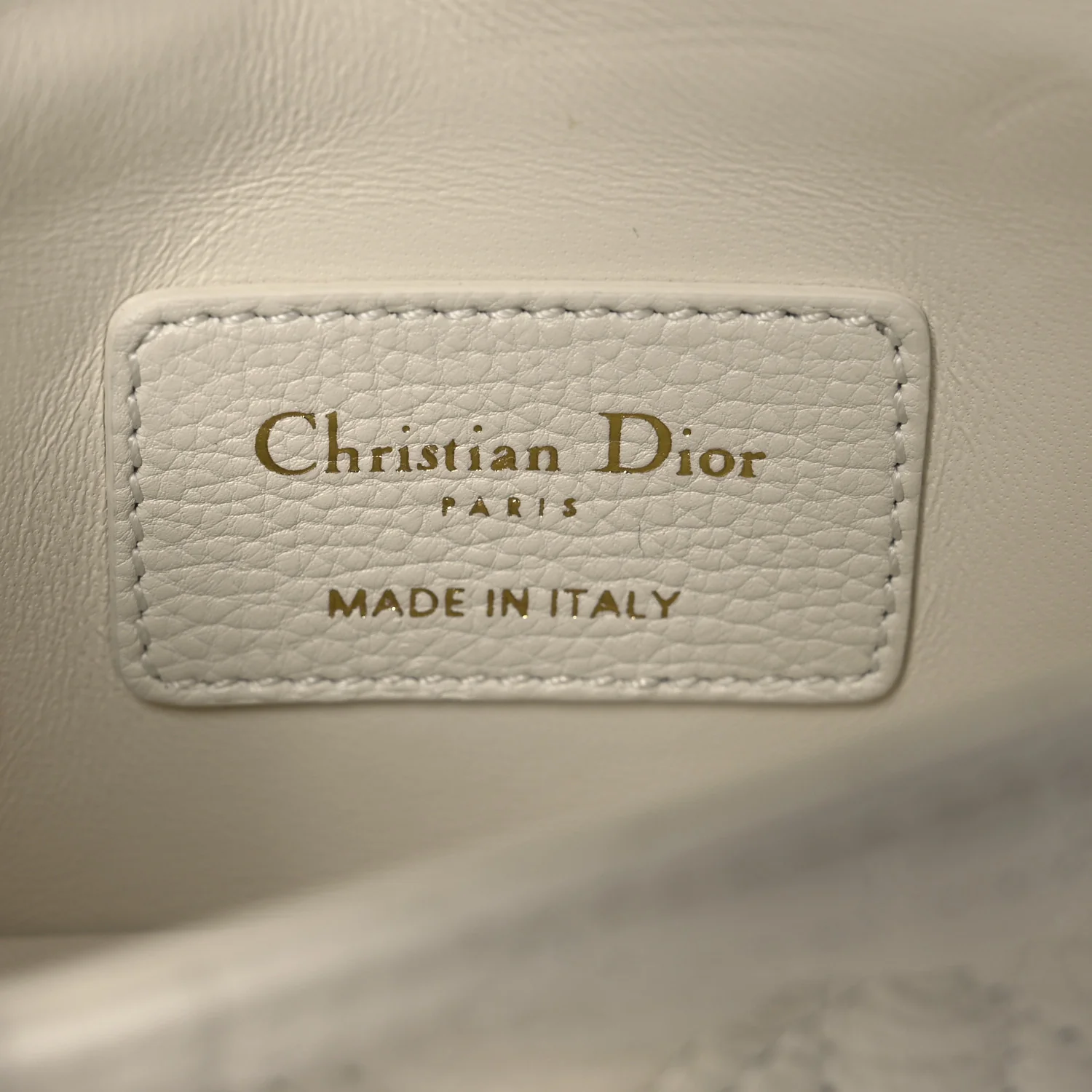 Calfskin Heart Cannage Dioramour Micro Bag Latte - Image 6