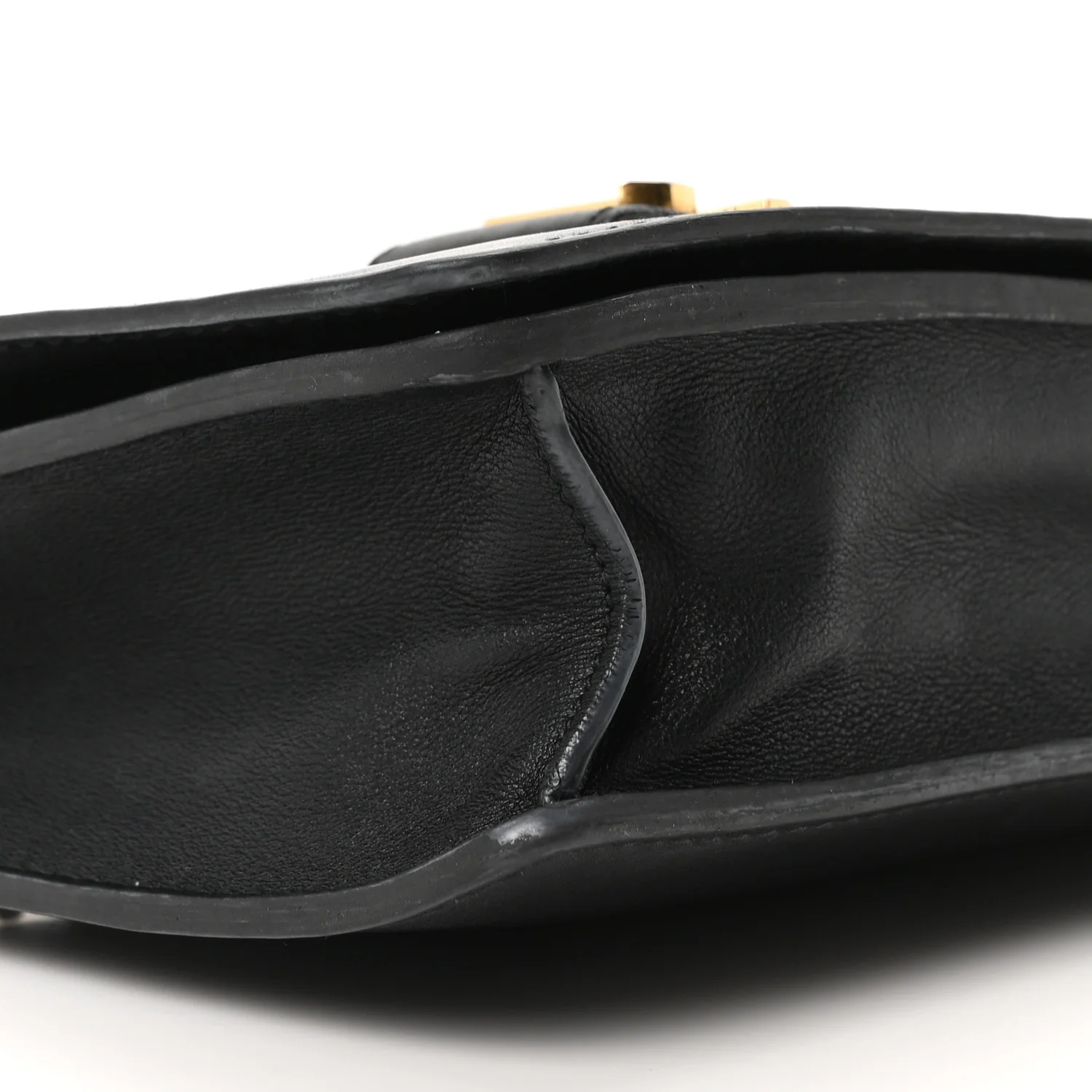 Calfskin J'Adior Chain Flap Bag Black - Image 8