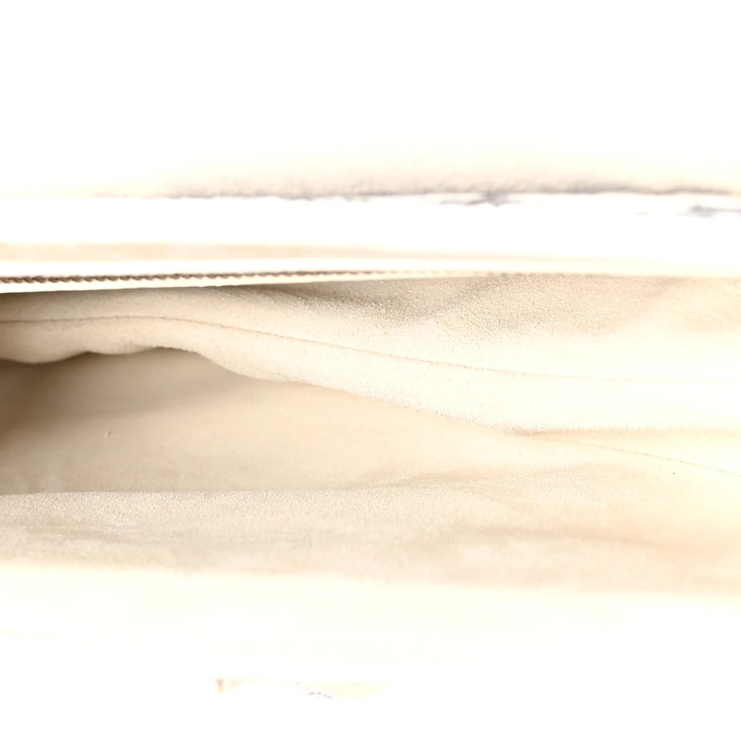 Calfskin Le Soleil Print Saddle Bag With Strap White Black - Image 5