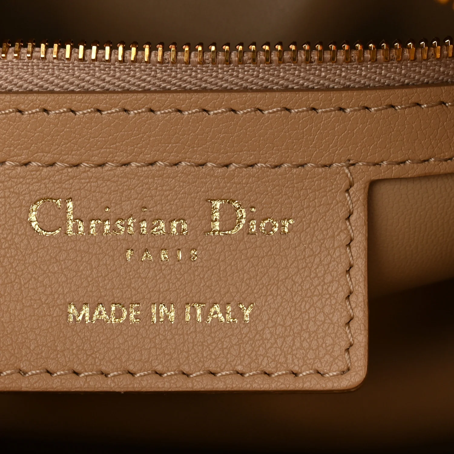 Calfskin Macrocannage Groove 20 Bag Biscuit - Image 6