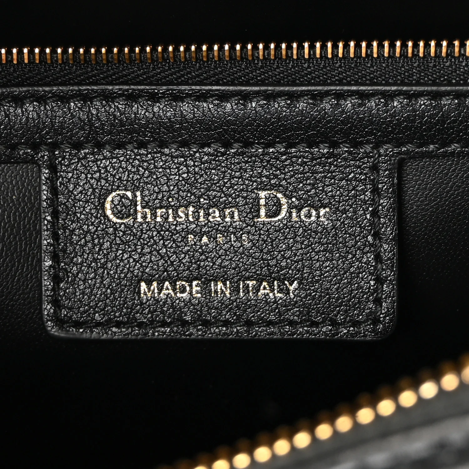 Calfskin Macrocannage Groove 25 Bag Black - Image 6