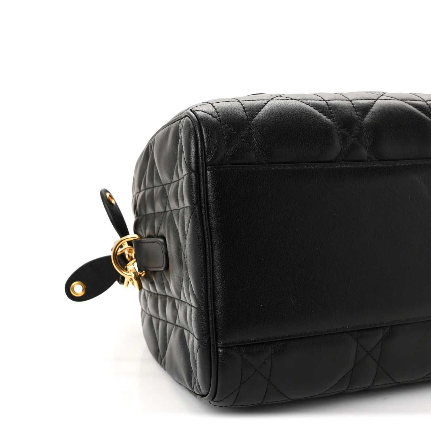 Calfskin Macrocannage Groove 25 Bag Black - Image 9