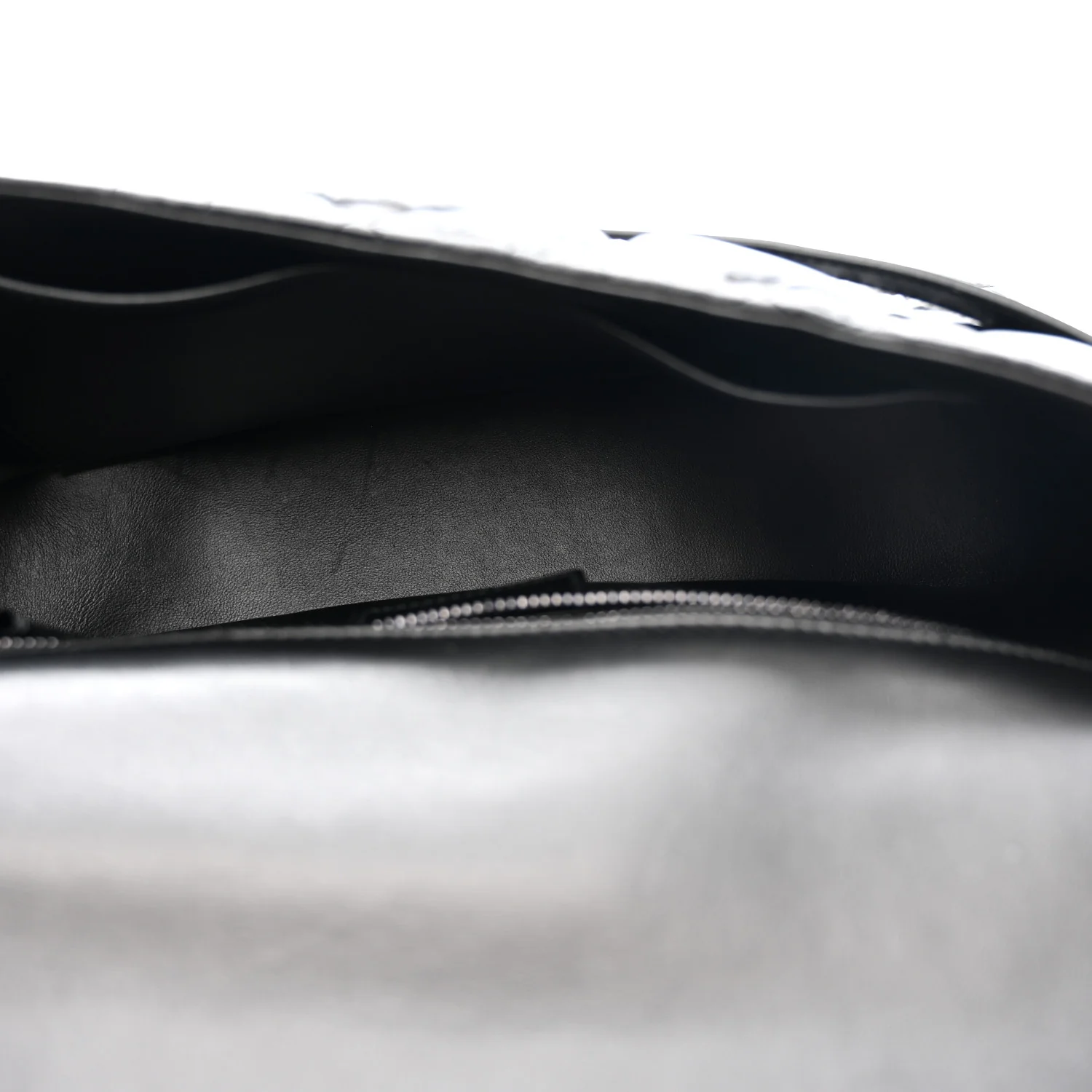 Calfskin Macrocannage Large Caro Bag Black - Image 5