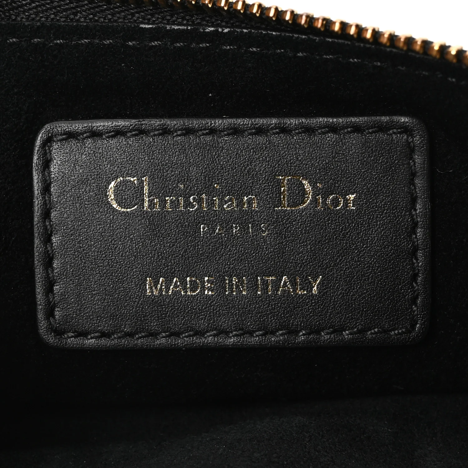 Calfskin Macrocannage Medium Toujours Black - Image 7