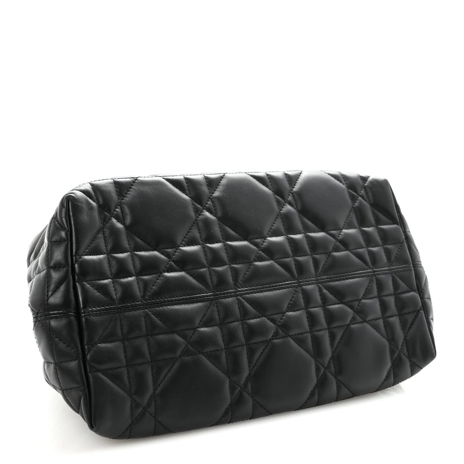 Calfskin Macrocannage Medium Toujours Black - Image 5