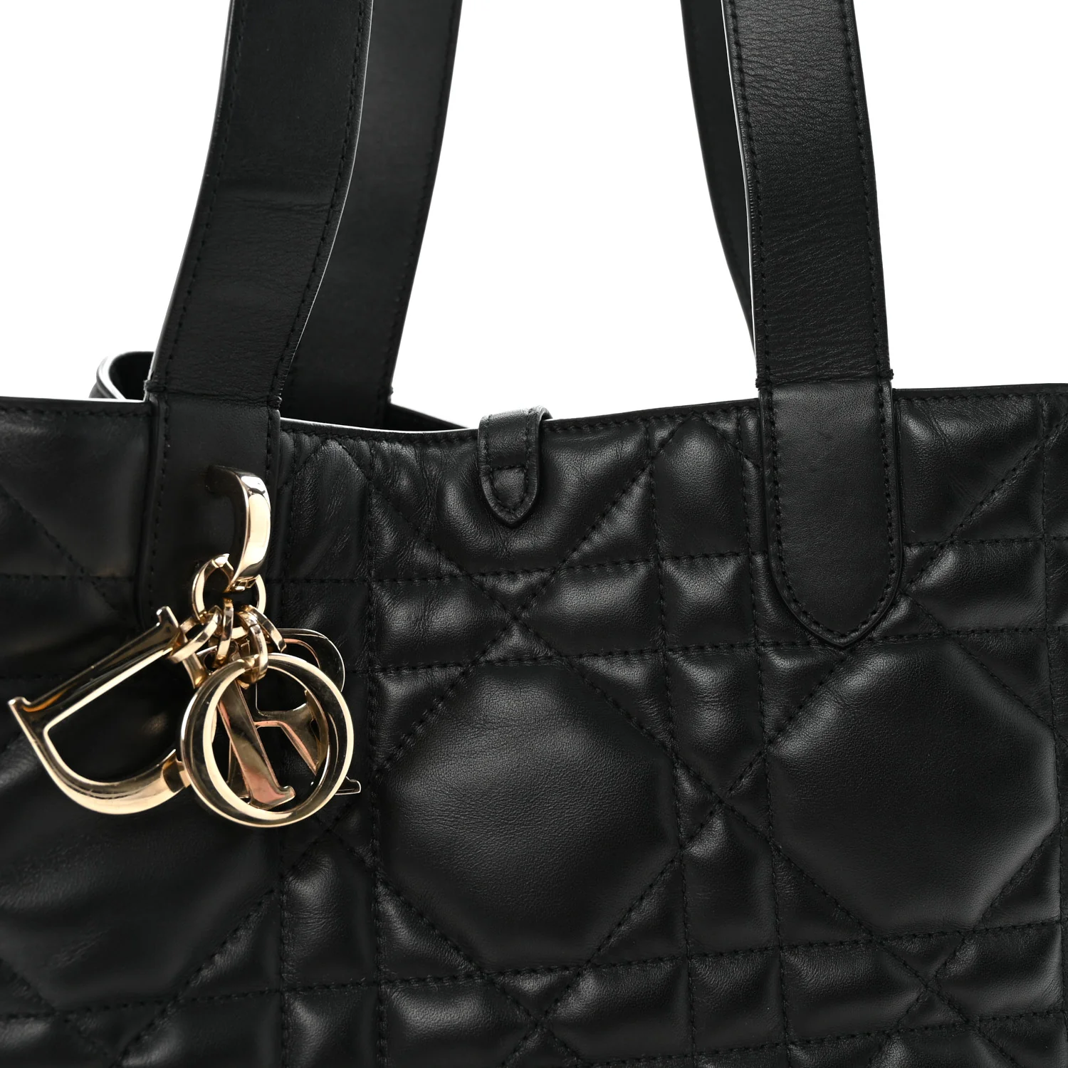 Calfskin Macrocannage Medium Toujours Black - Image 8