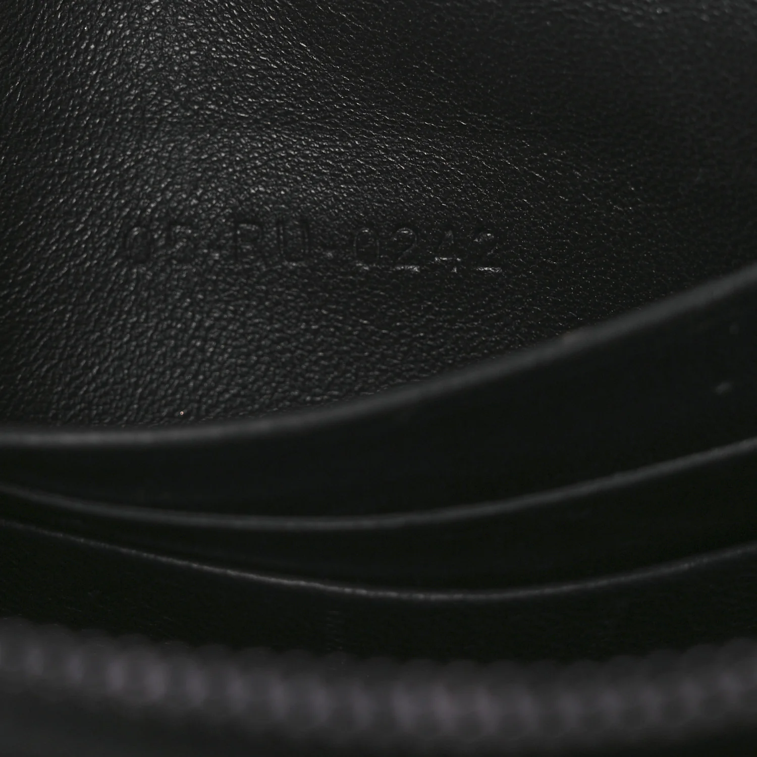 Calfskin Macrocannage Mini Caro Bag Black - Image 7