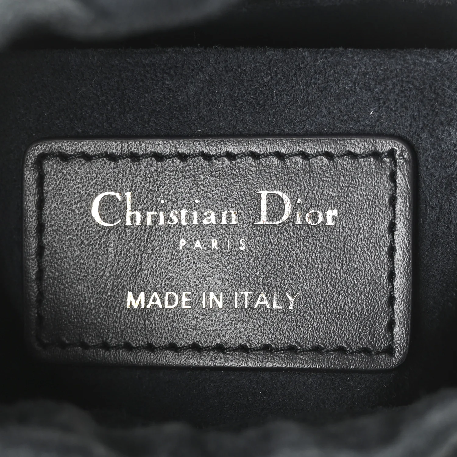 Calfskin Micro Dior Vibe Bucket Blue - Image 6