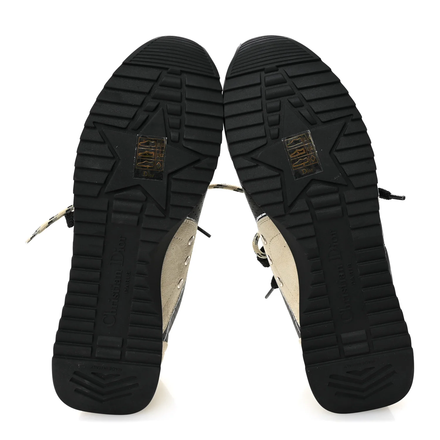 Calfskin Nylon Womens D-Sketch Sneakers 39 Black - Image 6