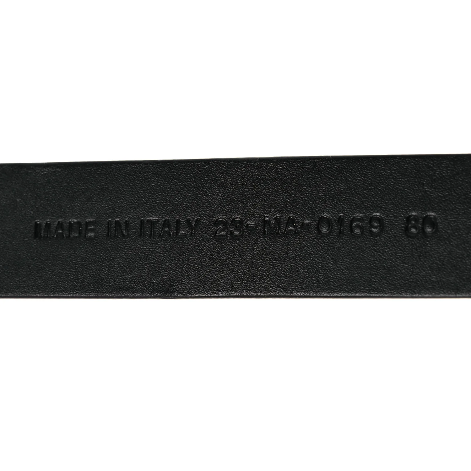 Calfskin Saddle Belt 80 32 Black - Image 6