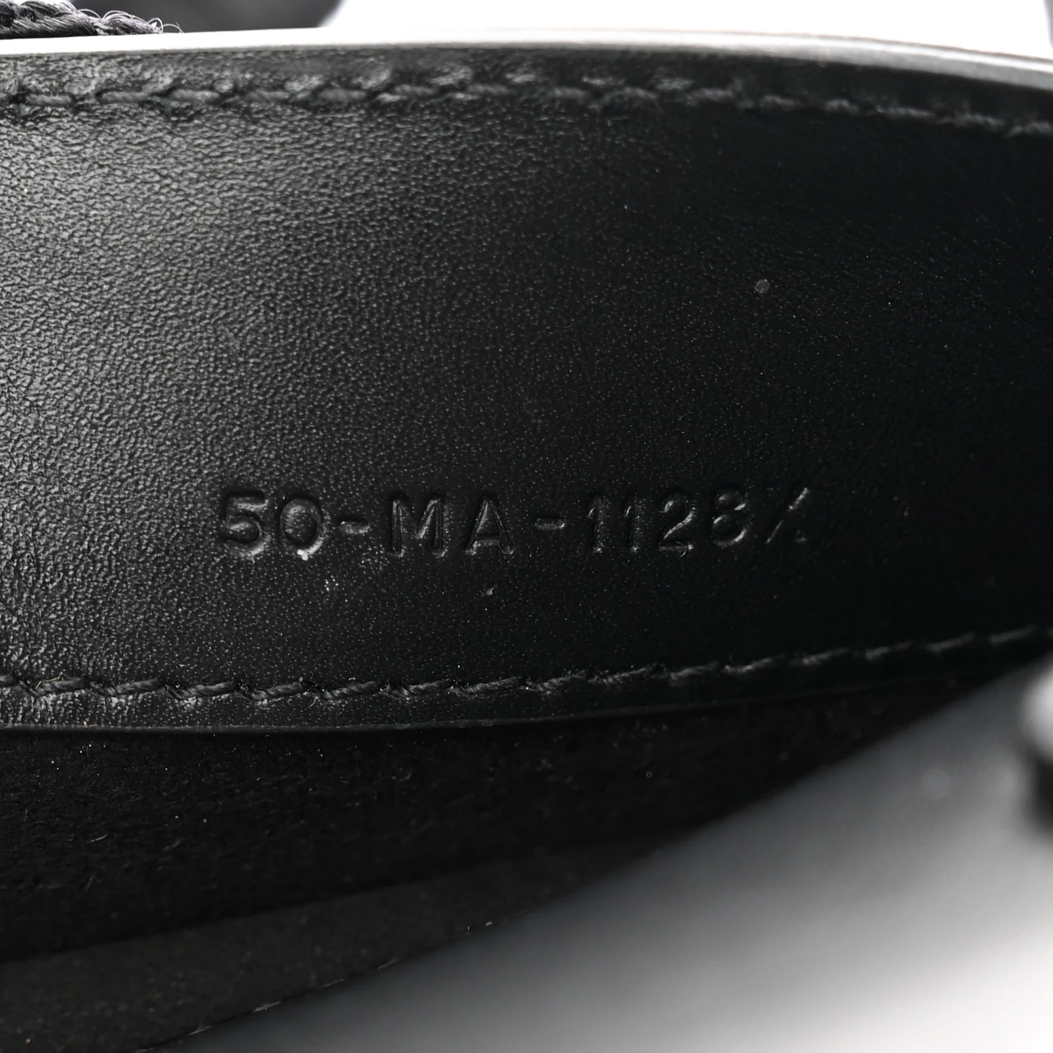 Calfskin Saddle Belt Bag Black - Image 7