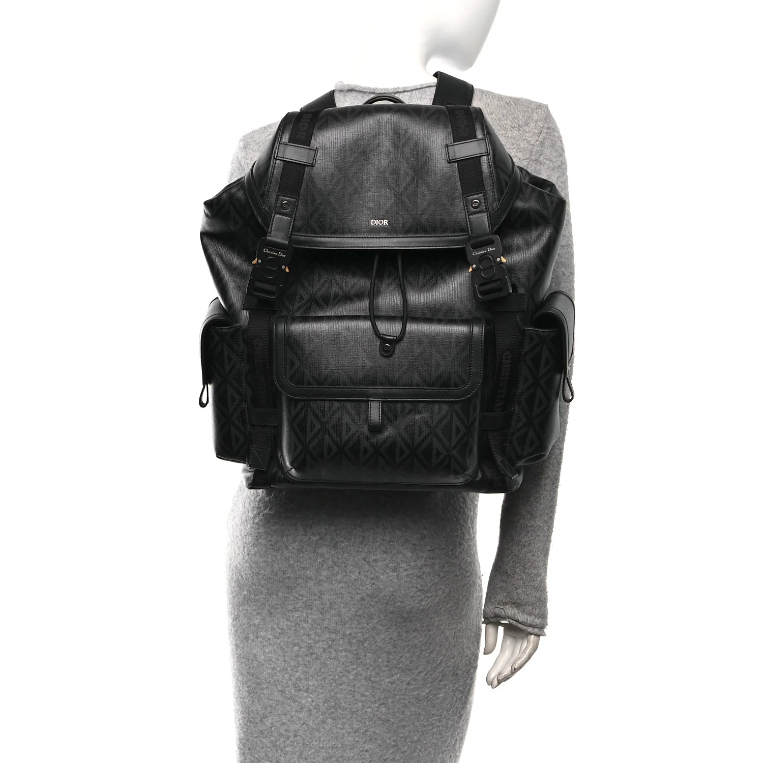 Canvas CD Diamond Hit The Road Backpack Black - Image 2
