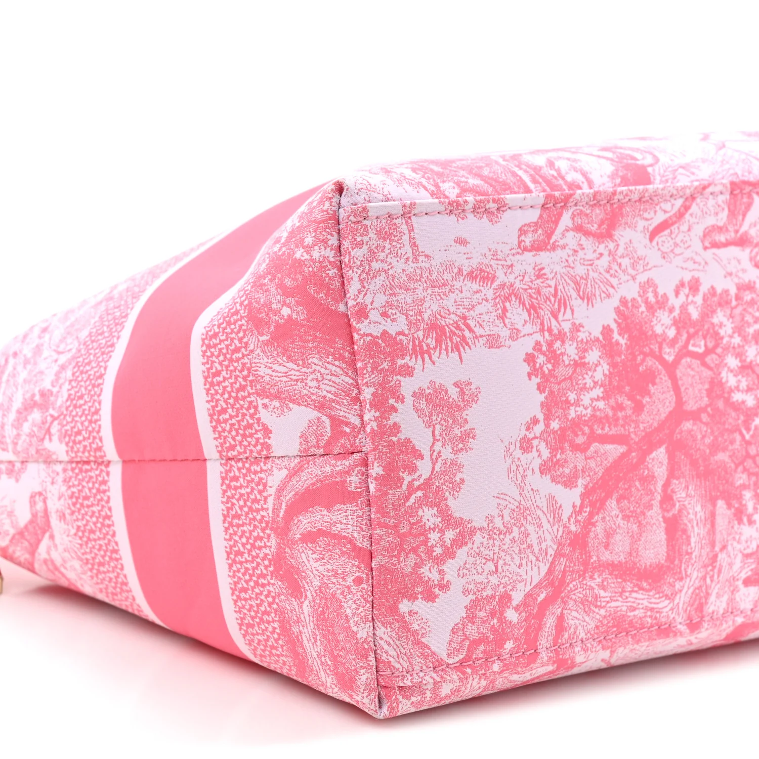 Canvas De Jouy Diortravel Nomad Pouch Pink - Image 10