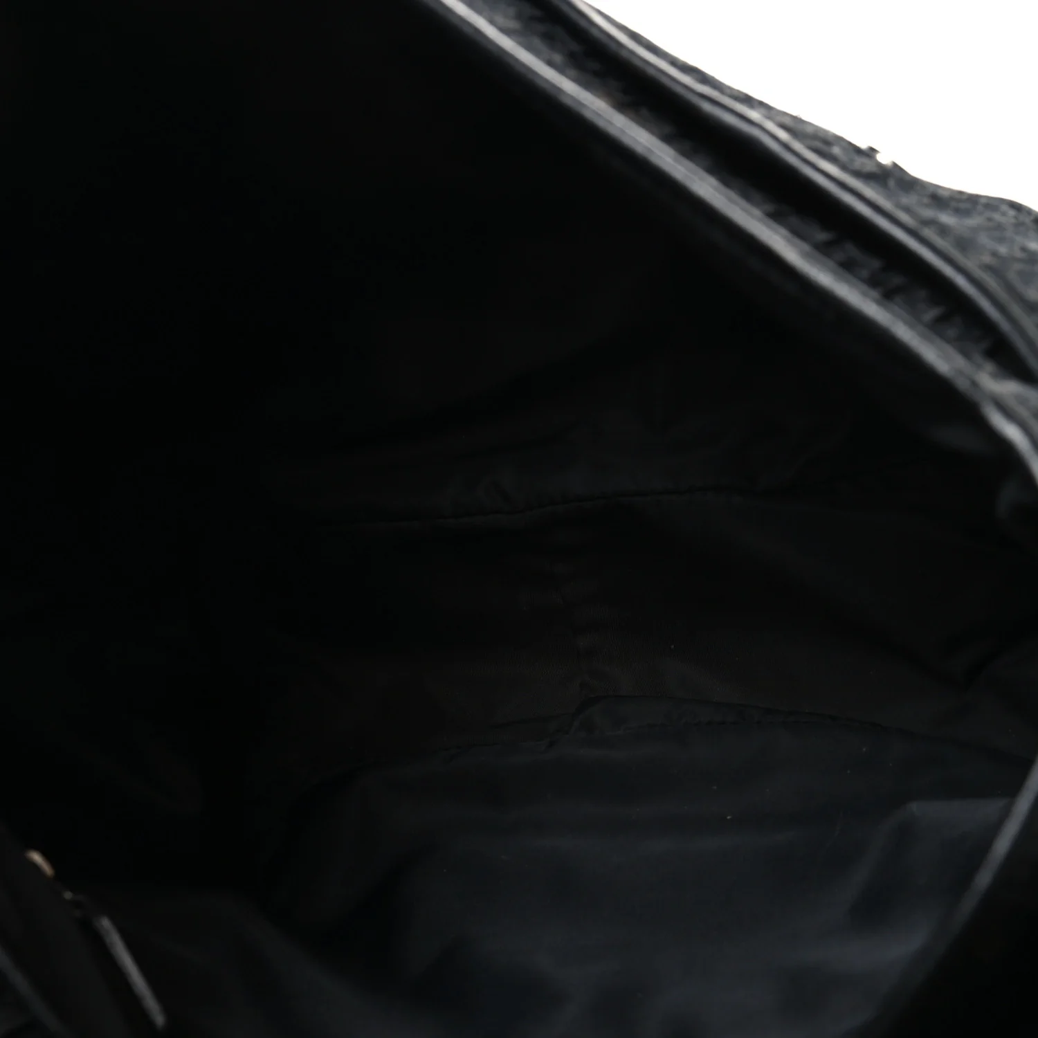 Canvas Diorissimo Buckle Messenger Black - Image 5