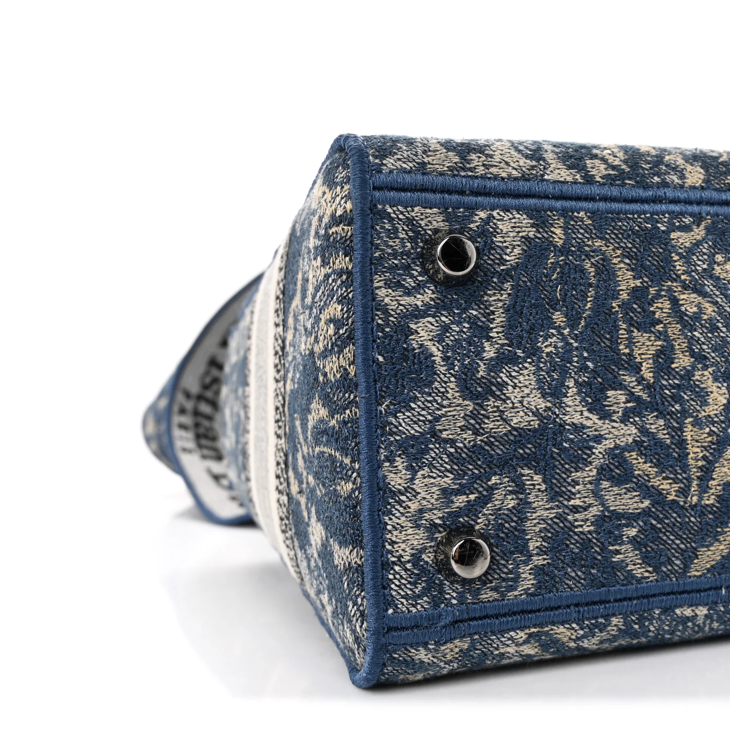 Canvas Embroidered Brocart Medium Lady D-Lite Blue - Image 8