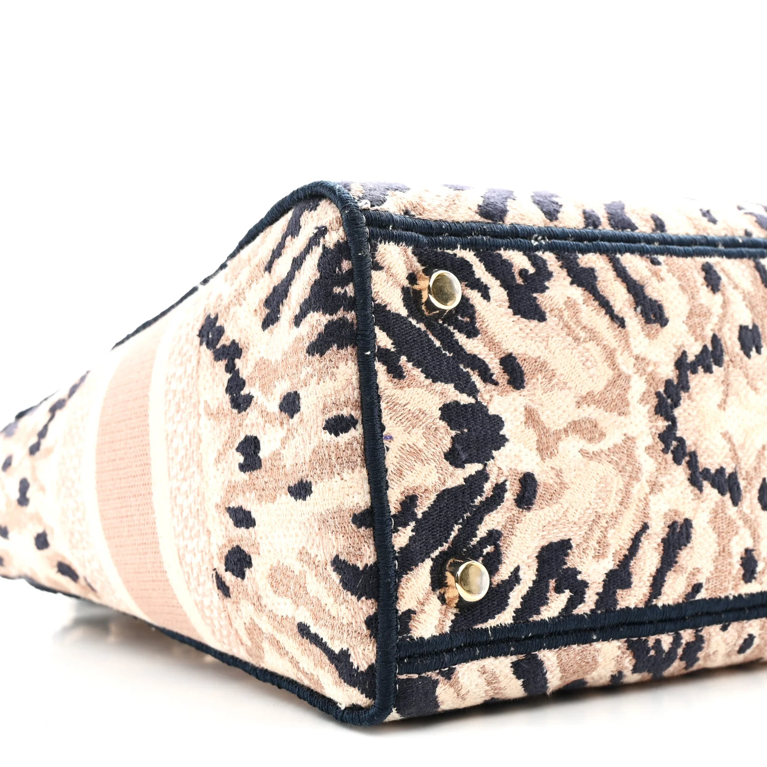 Canvas Embroidered Medium Tie And Dior Lady D-Lite Multicolor - Image 16